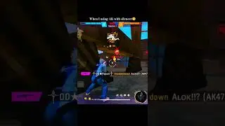 When I using AK+silencer 😏 #music #freefire #remix #audio#song #garenafreefire #yutubeshorts