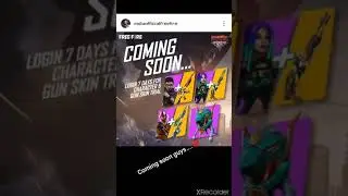 Free fire character trial