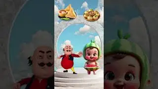 motu Patlu  and pain apple child cartoon 04 Oct Vfx magic video #shorts​ #motupatlu​