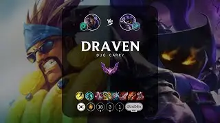 Draven ADC vs Veigar - KR Master Patch 13.6