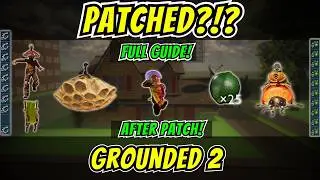 Обновление исправило эти баги&hellip; Вот что всё ещё работает (Grounded 2) 😊