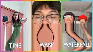 Best Time Warp Waterfall Filter Tiktok #1