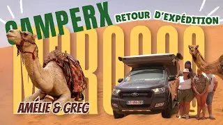 🏜️ Expédition au Maroc avec la cellule amovible Camper Xplorer d’Amélie et Greg ✨