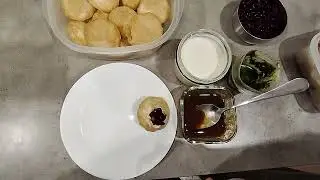 Dahi puri at home🤤🤤 #dahipuri #indianstreetfood #quickrecipe #housewife #pregnancyjourney #golgappe 