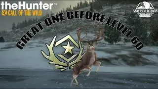 Doing a GREAT ONE  before level Challenge!| The Hunter  call of the wild