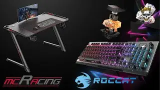 Building a Desk Setup and Unboxing Roccat Vulcan 120 Aimo Keyboard (GRE)