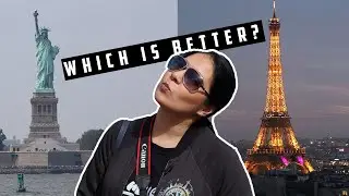 PARIS vs. NEW YORK? |Transportation, People & Attractions Comparison | Prices & Options🇨🇵