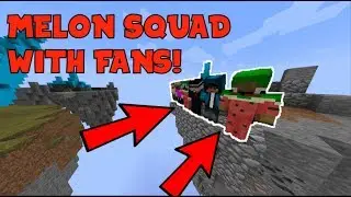 Skywars with fans!?! W/ Youtubers!