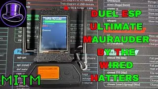 The Ultimate Dual ESP32 Marauder Device! The Wired Hackers Review & Full Breakdown