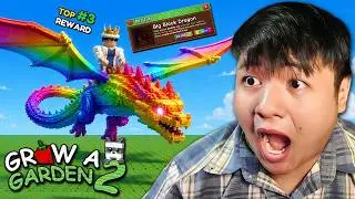 Grow a Garden 2 - PALDO BIG BLACK DRAGON (RAINBOW) NAKUHA KO NA!