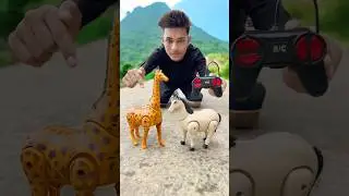 Пульт дистанционного управления 1 Ta Жираф 🦒 и Лошадь Ке Распаковка 🥹