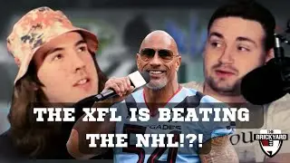 BRICKYARD: Week 3 RECAP/ The XFLs Ratings are beating Hockey!?!