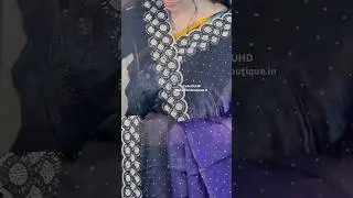 Premium quality space silk in double shade heavy jarkhand work with cut work border😍Rs.1850🥳