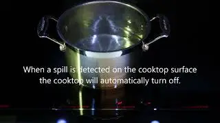 Kleenmaid Induction Cooktop Spill Protection