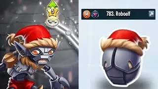 Monster Legends - Cosmic Mythic Roboelf In Mini Maze Island