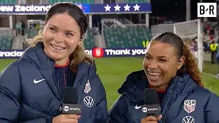 USWNT Dominates New Zealand 6-0 in Friendly, Emma Sears Reacts to Her Hat Trick