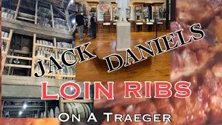 How To Smoke Jack Daniel&rsquo;s Rib Loins On A Traeger #loinribs #JackDanielsbbq