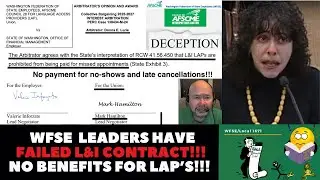 BREAKING: WFSE Leaders FAILED L&I Contract and BETRAYED interpreters.