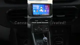 This Skoda Kylaq Become a Smart Car with Blaupunkt Palm Bay 1000 | HiWorld CanBus #shorts #kylaq