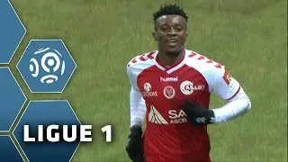 But Benjamin MOUKANDJO (42') / Stade de Reims - FC Lorient (1-3) -  (SdR - FCL) / 2014-15