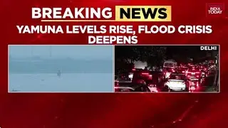 Delhi Flood Alert: Yamuna Breaches Danger Mark, Gurugram Gridlocked