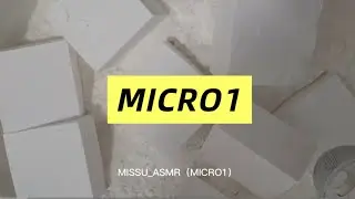 MICRO1 /fresh gym chalk /Satisfying ASMR/Sleep Aid Oddly