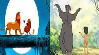 Hakuna Matata + Bear Necessities MASHUP! | Jungle Book & Lion King