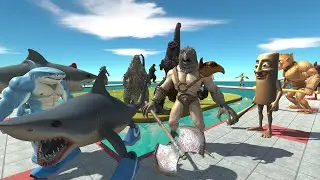 Four team tournament Animal Revolt Battle Simulator