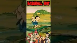 Frankenstines Monsters Play Baseball #theflintstones #cartoons #hannabarbera