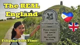 Filipina's first time on Glastonbury Tor | Philippines in the UK?