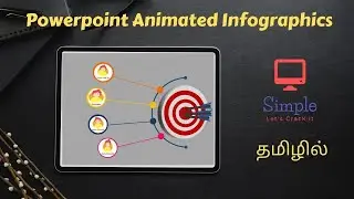 How to make Infographics in Powerpoint |  TAMIL |தமிழில் | Simple| Let's crack it.