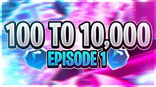 *NEW* TRADING FROM 100 TO 10,000 CREDITS! *EP1* | Rocket League Nothing To Something