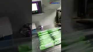 Package line for Tea Buns with better design (orderly Collection + horizontal package Machine)