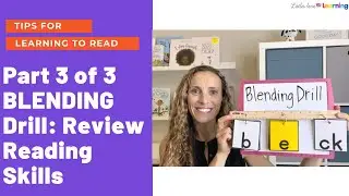 Teach Your Child to Read | BLENDING Drill | Review Reading Skills for Preschool, Pre-K, Kindergarten