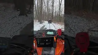 Plimbare cu ATV-urile prin pădure (Agnita 2025) Cfmoto 850 Offroad 