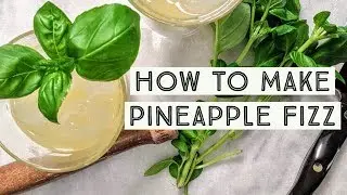 Pineapple Fizz Cocktail || Cara Di Falco || Cara's Cucina