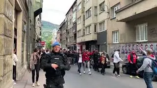 Horde zla zajedno u korteu krenule na sarajevski derbi