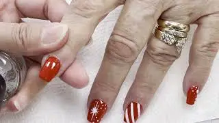 Beautiful red color and nail art design inspiration of 2021/YouTube Amy Huynh