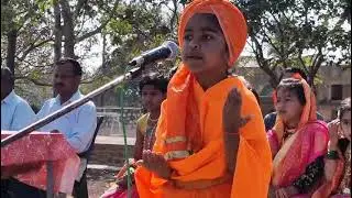 स्वामी विवेकानंद जयंती निमित्ताने प्रशालेतील कु नेहा भोसले इ.1 ली