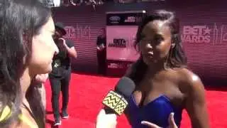 Nadine Ellis | BET AWARDS Red Carpet Interview | AfterBuzz TV