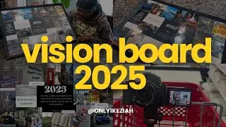 CREATING MY 2025 VISION BOARD + TARGET SHOPPING VLOG