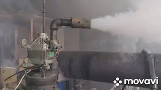 Gaz drzewny holzgas wood gasifier generator czyszczenie