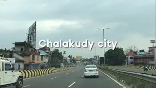 Chalakudy city view 4K | Thrissur district | Kerala | India