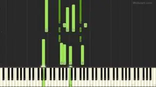 Ryuichi Sakamoto - Chanson (Piano Tutorial) [Synthesia Cover]