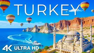 Turkey 4K 🇹🇷 Deep Voyage | Cappadocia Balloons, Turquoise Coast & Timeless Escape