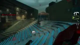 Left 4 Dead 2-Killing hunter in mid-air with melee weapons