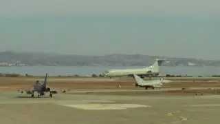RAF VC10 Take-off at RAF Akrotiri, Cyprus