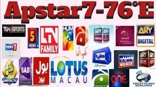 How To Set Apstar-7 ||76.5°E|| Dish Setting ✅️ 76e New Update Today #apstar76 #dishsetting 