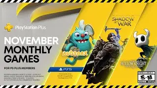 PlayStation Plus Monthly Free Games November - PLAY NOW - 2020