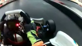 Hot lap karting Poperinge 16 03 2025 Biland SA250 '57.79sec'